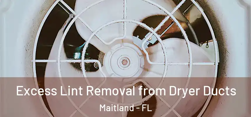  Excess Lint Removal from Dryer Ducts Maitland - FL